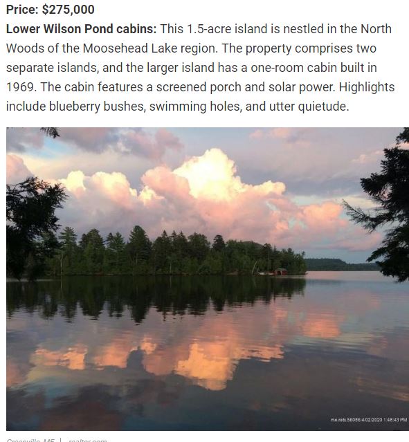 9 Private Islands for less than 400,000 Oliver Reports Massachusetts